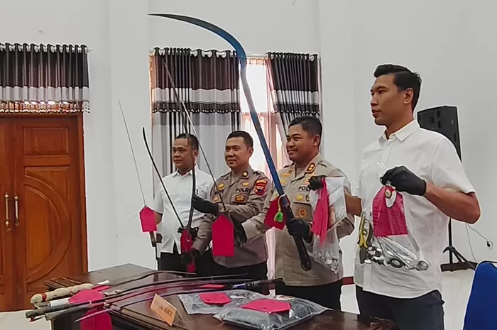 Bawa Celurit untuk Tawuran, Empat Remaja di Grobogan