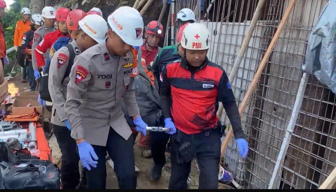 Korban Kedua Longsor di Cimahi Ditemukan Meninggal Dunia